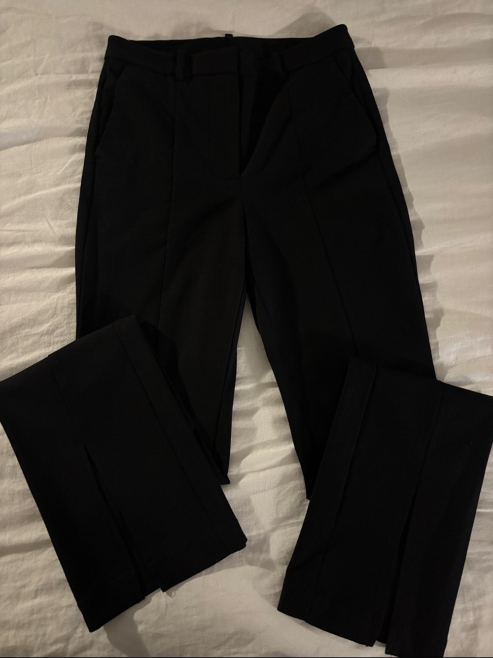 Mango Split Hem Pants